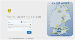 Desktop Screenshot of ihk-adhoc-dls.learningsystem.de